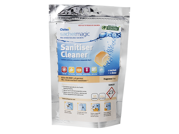 Sachet Magic Sanitiser Cleaner