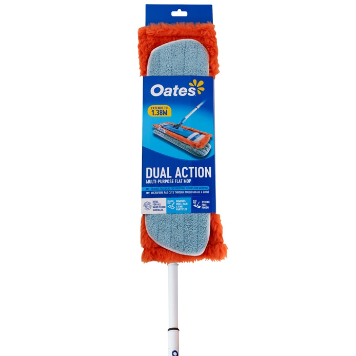 Dual Action Multi-Purpose Flat Mop