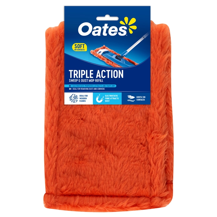 Triple Action Sweep & Dust Mop Refill