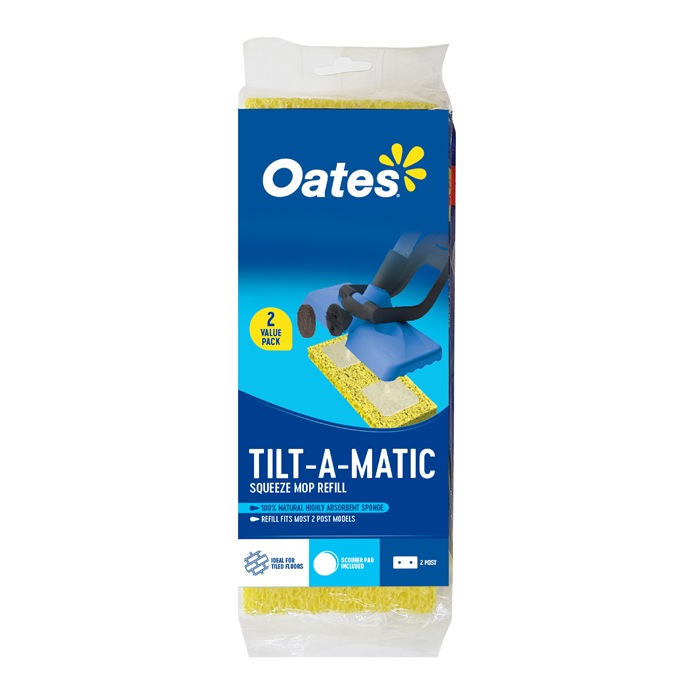 Tilt-A-Matic Squeeze Mop Refill 2 pack